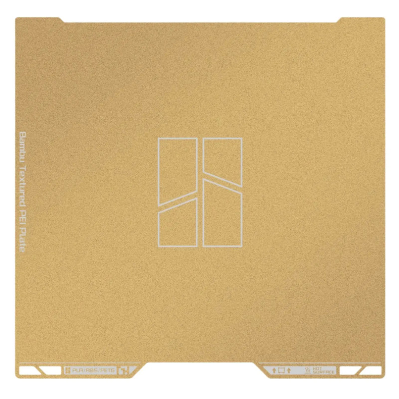 Пластина для Bambu Lab Textured PEI Plate для 3D-принтера H2D (FAP025)