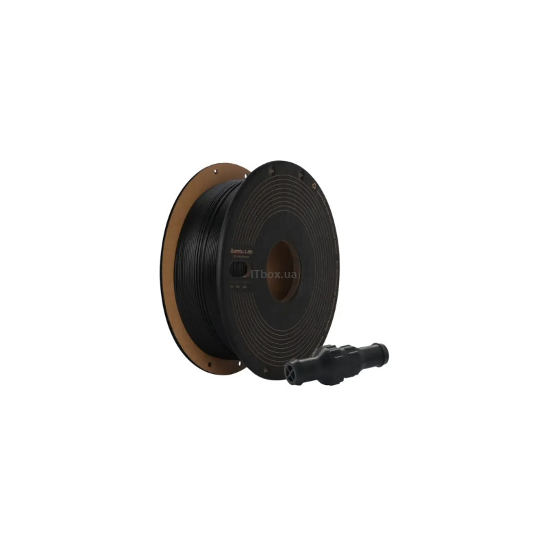 Пластик для 3D друку Bambu Lab PPS-CF Black (T02-K0-1.75-750-SPL)