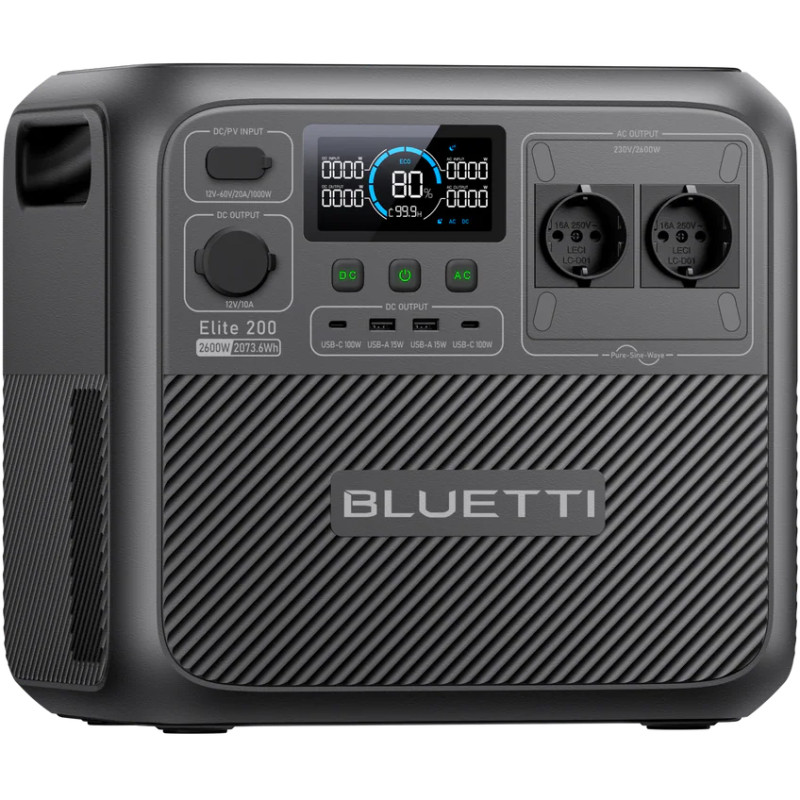 Зарядна станція BLUETTI Elite 200 V2, 2700W 2073Wh