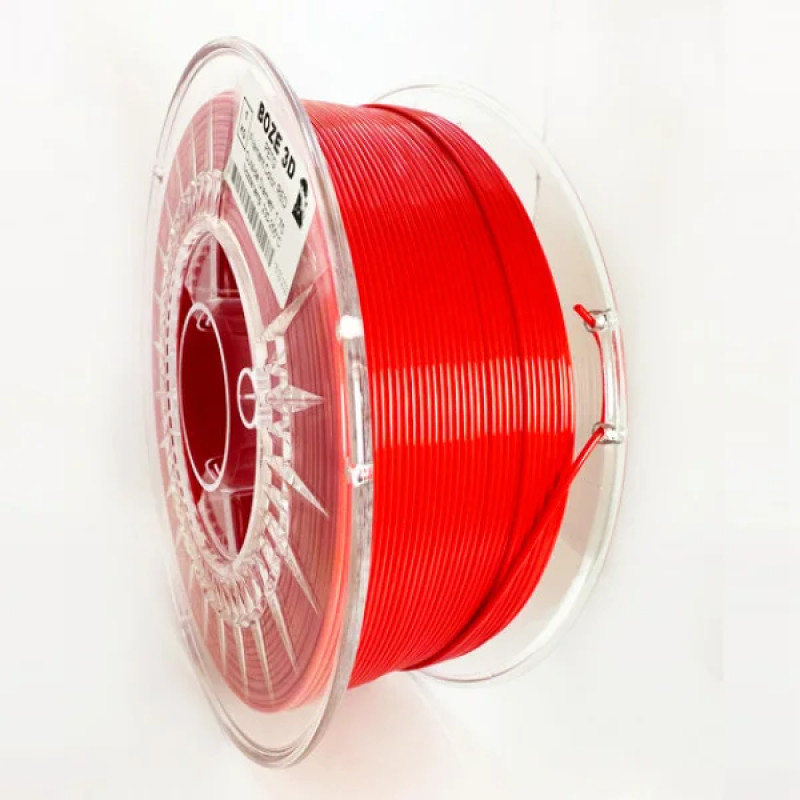 Філамент CoPET (PETg) ЧЕРВОНИЙ 1KG