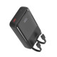 Батарея універсальна ColorWay 20 000 mAh DigiPower PD/45W, QC/4.0, Black