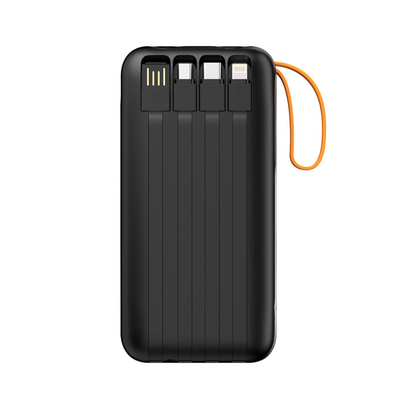 Батарея універсальна ColorWay 20 000 mAh PowerHub (USB QC4.0 + USB-C PD22.5W) Black