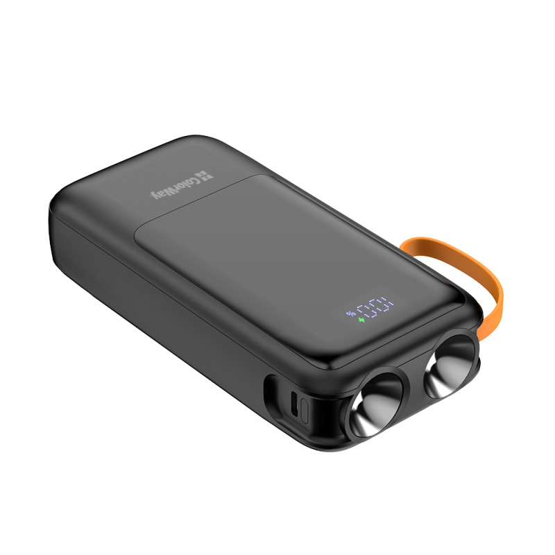 Батарея універсальна ColorWay 20 000 mAh PowerHub (USB QC4.0 + USB-C PD22.5W) Black
