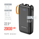 Батарея універсальна ColorWay 20 000 mAh PowerHub (USB QC4.0 + USB-C PD22.5W) Black