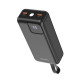Батарея універсальна ColorWay 30 000 mAh EnergyHub (USB QC4.0 + USB-C PD22.5W) Black