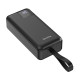 Батарея універсальна ColorWay 30 000 mAh EnergyHub (USB QC4.0 + USB-C PD22.5W) Black