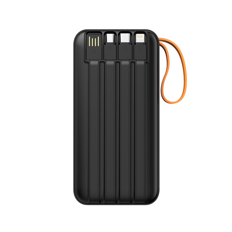Батарея універсальна ColorWay 30 000 mAh PowerHub PD/22.5W, QC/4.0, Black