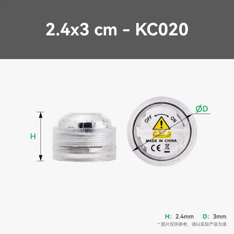 DIY комплект для друку та творчісті – міні RGB LED водонепроникні світильники з пультом дістанційного керування від Bambu Lab
