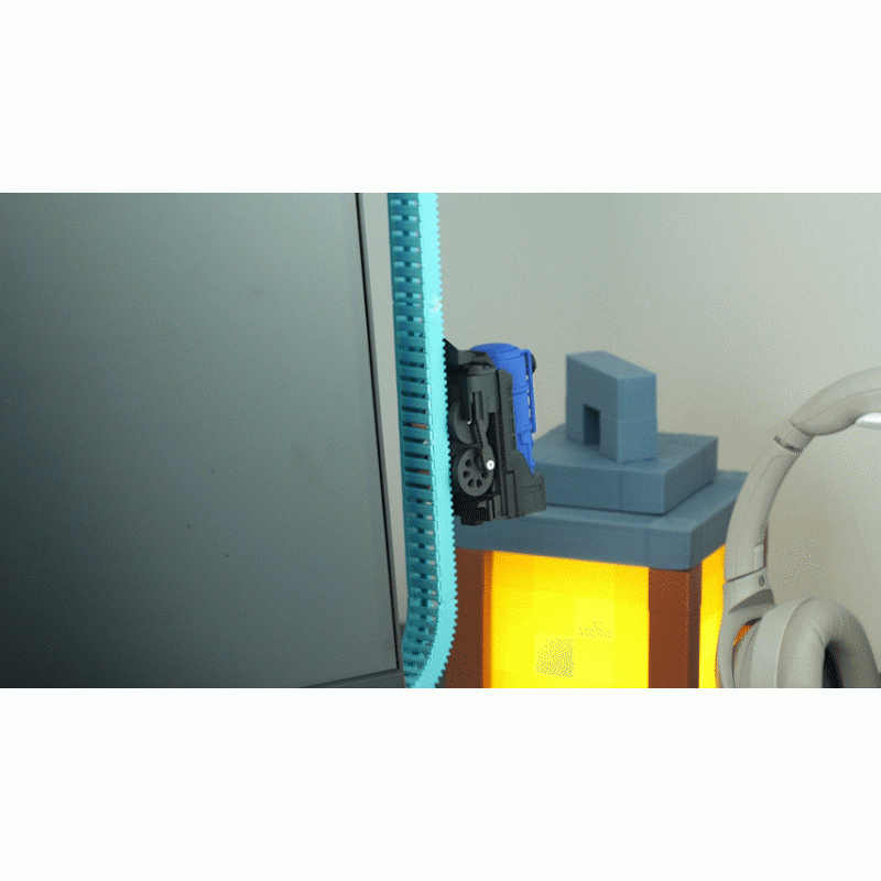 DIY комплект для друку та збірки – компоненти моторизованої іграшки “Нескінченна залізниця” від Bambu Lab