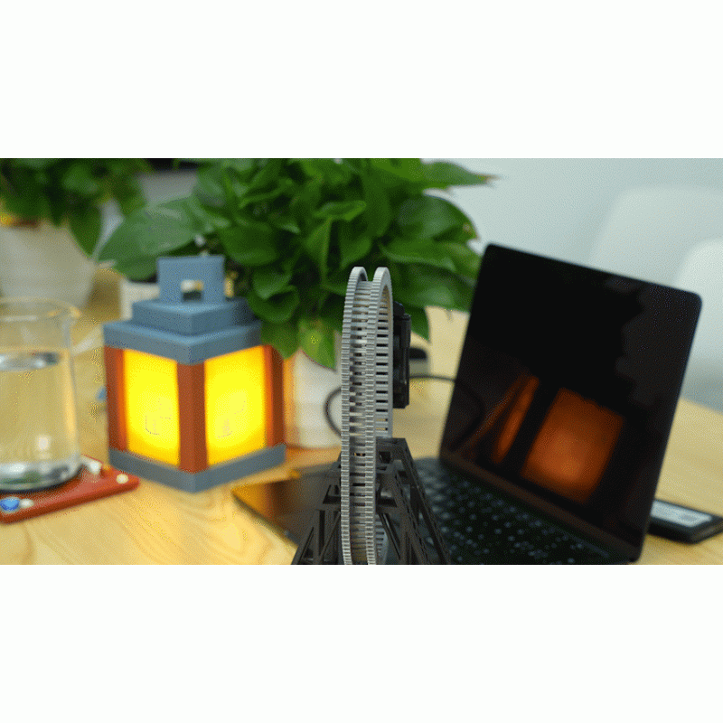 DIY комплект для друку та збірки – компоненти моторизованої іграшки “Нескінченна залізниця” від Bambu Lab