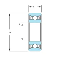 623ZZ - Genuine NMB R-1030ZZ bearing