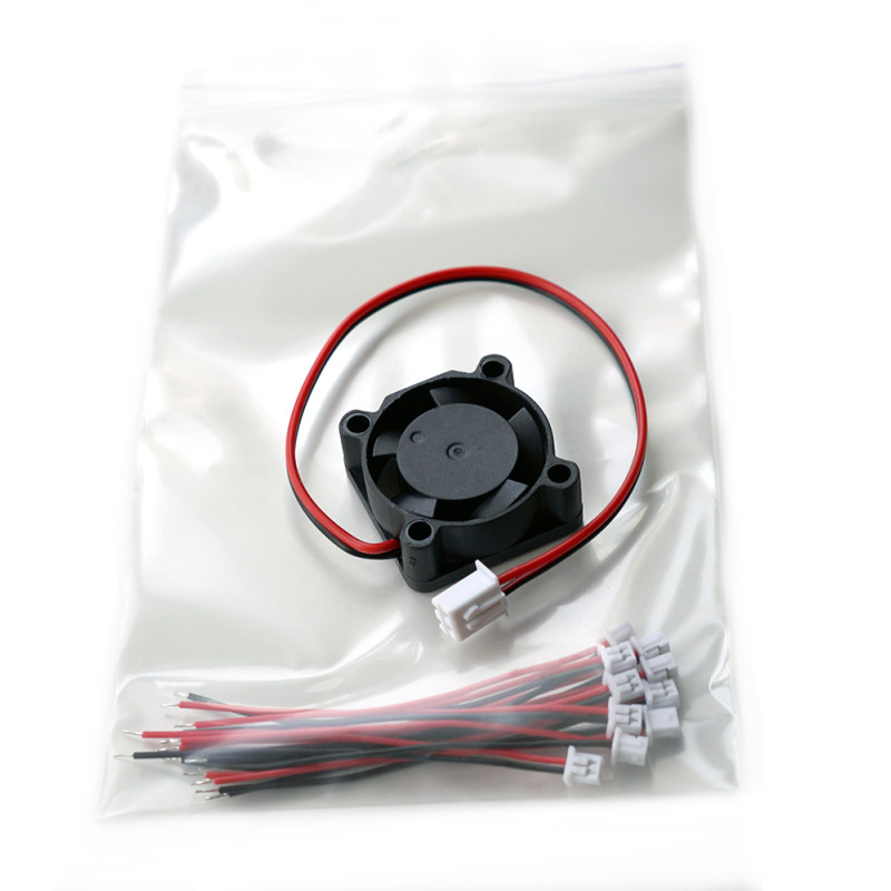 JST PH 1.25mm connector with wires for self-soldering on the fan wire (10pcs)
