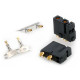 original gold-plated XT30+2 connector manufactured by Amass