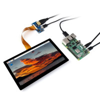 7 дюймовий сенсорний QLED екран з HDMI для Paspberry Pi