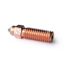Ugello in rame da 0,6 mm con beccuccio temprato per stampanti Creality K1 / K1 MAX, Ender 3 V3 KE, CR10 SE, CR-M4