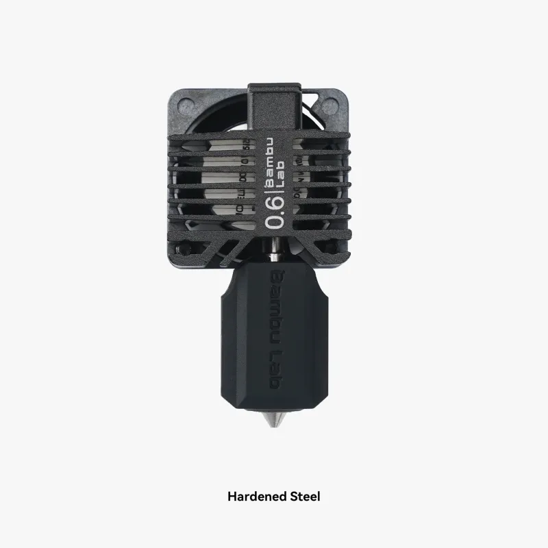 Gruppo hotend completo per stampanti Bambu Lab serie X1: ugello temprato da 0,6 mm (prodotto originale Bambu Lab)