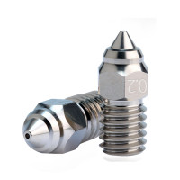 Hochwertige 0,6mm High Flow vernickelte Kupferdüse für Creality Ender 3 V3 SE (und andere) Drucker