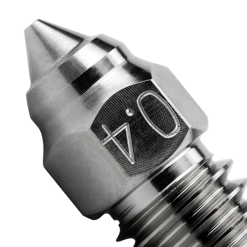high-quality 0.4 mm High Flow nozzle made of nickel-plated copper for Creality Ender 3 V3 SE (and other) printers