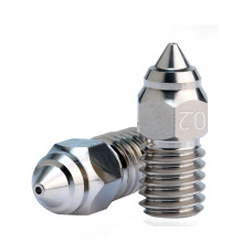Bico de cobre niquelado de alto fluxo de 0,6 mm de alta qualidade para impressoras Creality Ender 3 V3 SE (e outras)
