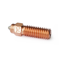 Bico de cobre de 0,4 mm com bico endurecido para as impressoras Creality K1 / K1 MAX, Ender 3 V3 KE, CR10 SE, CR-M4