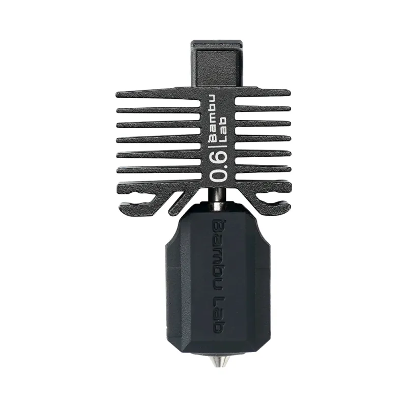 Hotend de bico endurecido de 0,6 mm para impressoras das séries X1 e P1 (produto original do Bambu Lab)