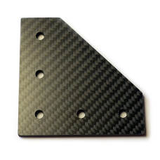 product A7LAB.XYZ - L-shaped carbon angle for 3030 profiles