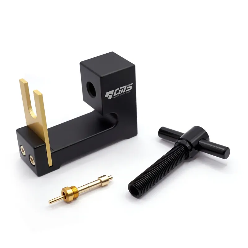 miniatura de polia, pneu e roda (CMS / Tamiya)