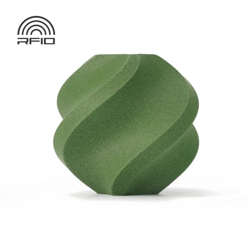 армований вуглецевим волокном філамент PLA-CF Matcha Green (1 кг) від Bambu Lab