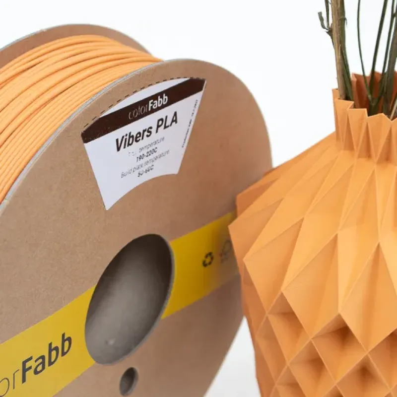 філамент VIBERS PLA PASTEL ORANGE від ColorFabb (0.75 кг)