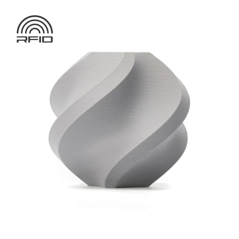 філамент PETG HF від Bambu Lab сірий сумісний з AMS (рефіл без котушки, 1 кг)