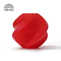 філамент ABS червоний 1.75 мм від Bambu Lab (рефіл без котушки, 1 кг)