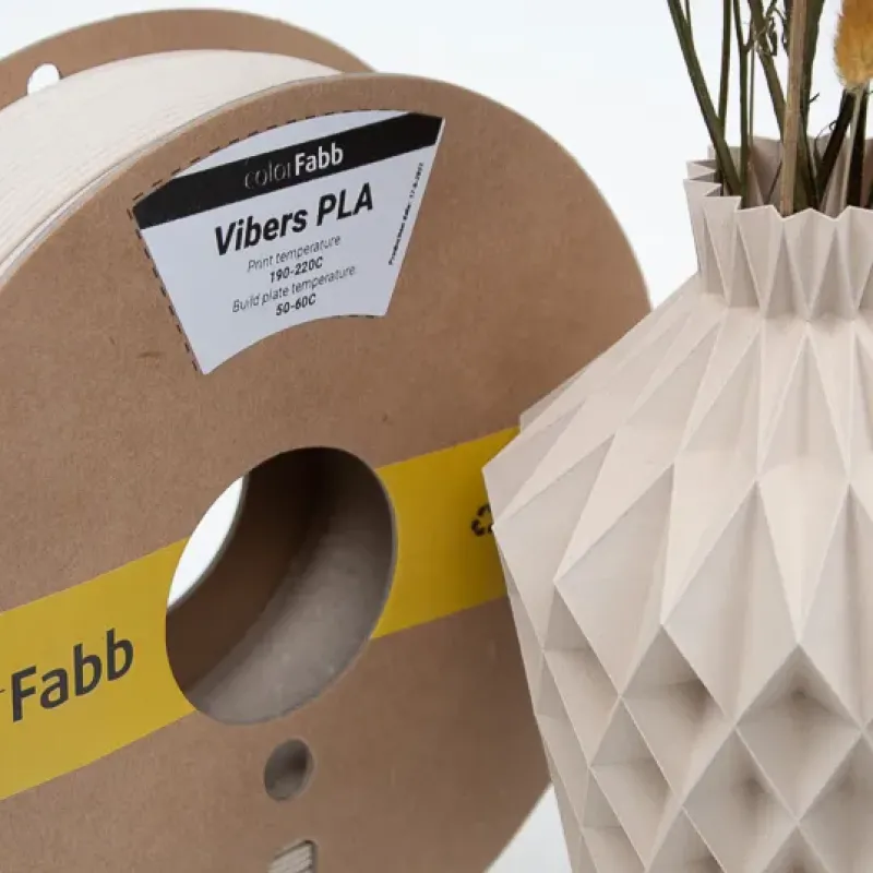 філамент VIBERS PLA WHITE від ColorFabb (0.75 кг)