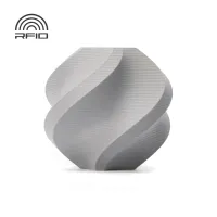 PETG HF filament by Bambu Lab, grey, AMS-compatible (refill without spool, 1 kg)