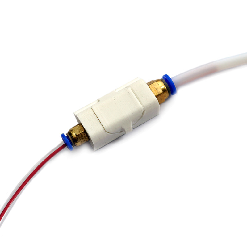 mechanical filament filter for installation in PTFE tubes