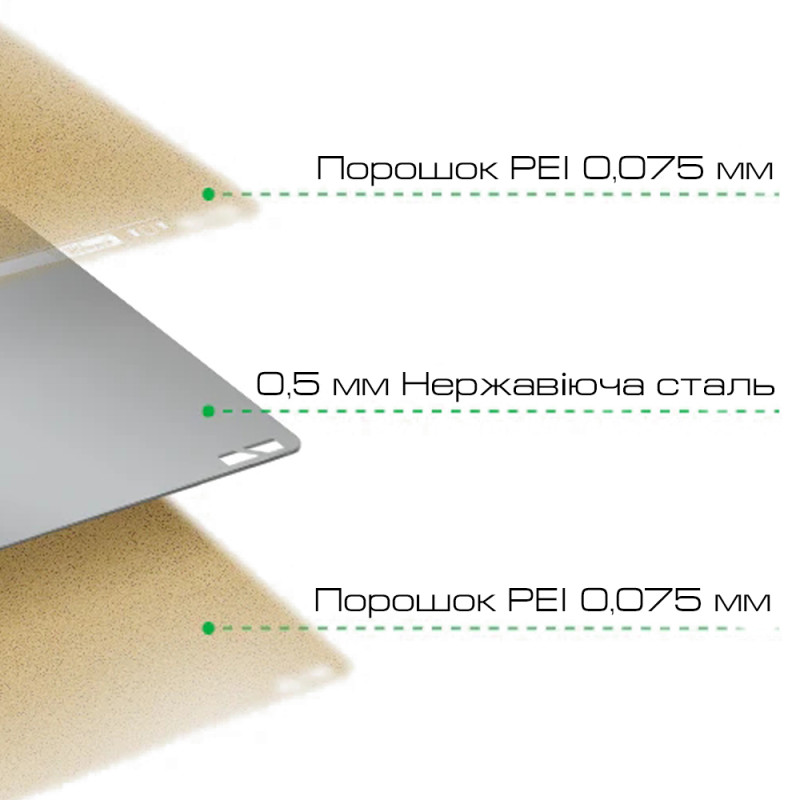 оригінальна текстурована пластина PEI від Bambu Lab (сумісна з X1/P1/А1)
