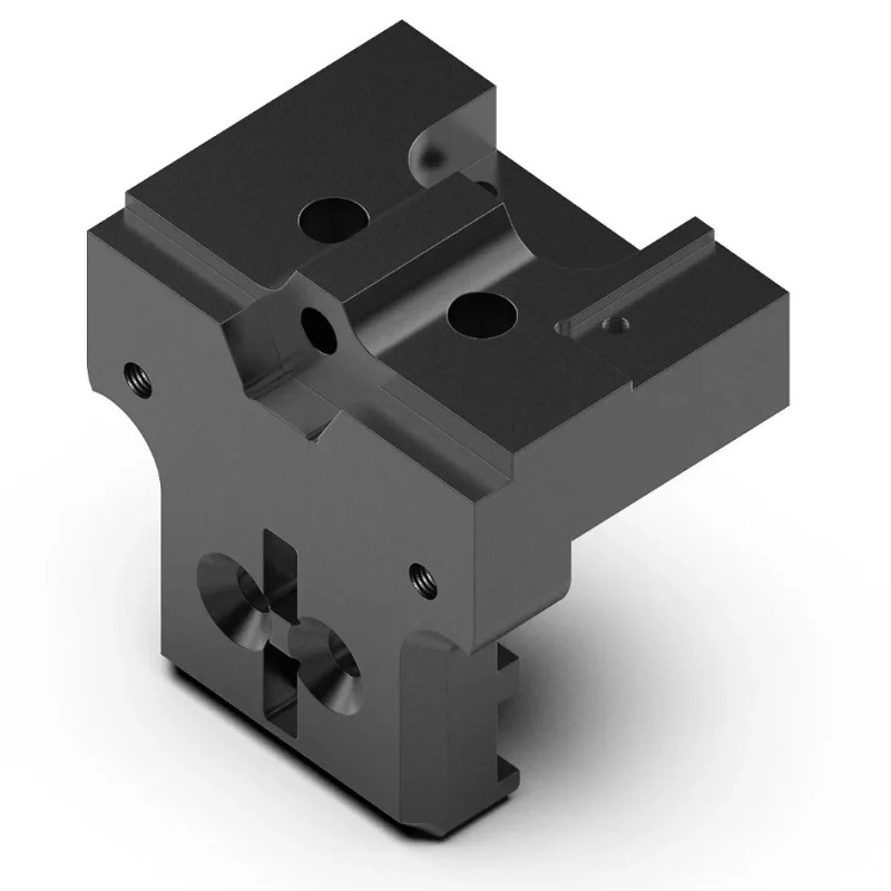 фрезероване кріплення каретки X Mini StealthBurner для принтера Voron 0.2