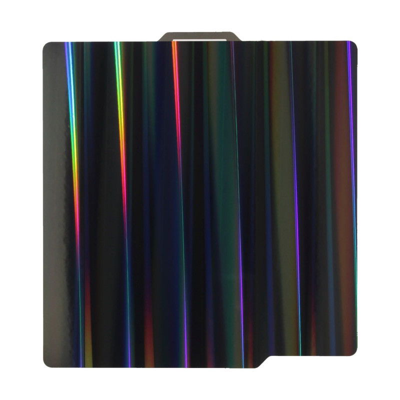 plaque lisse avec revêtement double face (PEI/PET texturé "Northern Lights") pour les imprimantes Bambu Lab X1/P1 et A1
