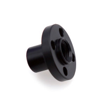 гайка трапецеїдального валу Tr8*4 (крок 4 мм за оберт) - Black UHMW-PE