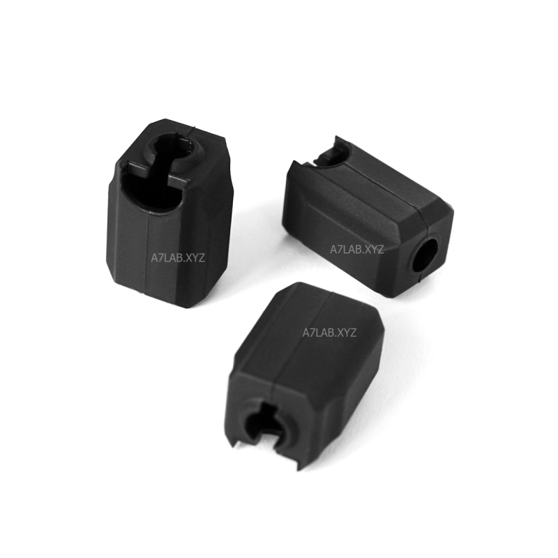 Meias de silicone resistentes a +320 °C para impressoras 3D Bambu Lab X1 / P1 (kit com 3)
