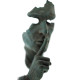 Masque en bronze imprimé en 3D «Je ne parle pas»