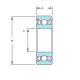 MR115ZZ - Roulement original NMB L-1150ZZ
