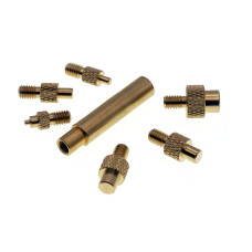 a set of soldering iron attachments for fusing M2-M8 nuts